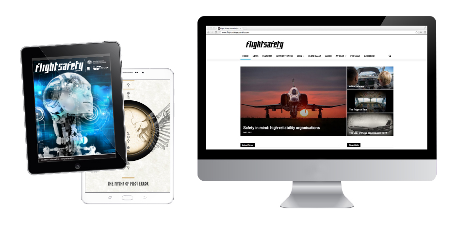Image of Flight Safety Australia App and News site